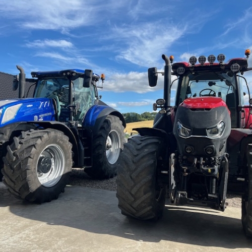 Køb og salg af New Holland og Case IH traktorer i Danmark – ST Maskiner